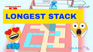 Longest stack in STACKY DASH 😱😱😱 Android Gaming | IOS GAMING | DESI GAMER screenshot 4