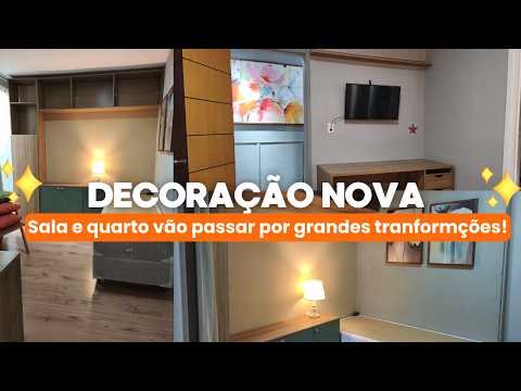 New Decor in the Bedroom and Living Room: Episode 02 | Carla Oliveira
