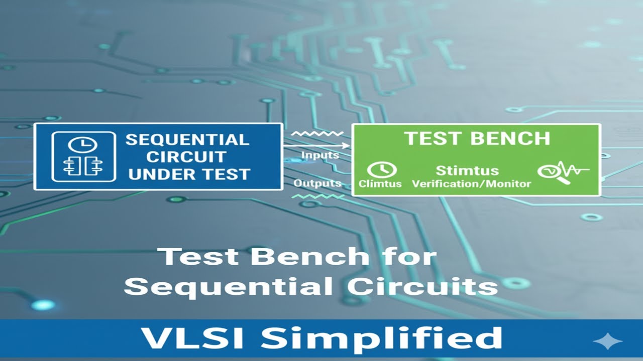 Test Bench for Sequential Circuits | VLSI Simplified - YouTube