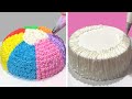 Tasty & Easy Cake Decorating Recipes For All | Most Satisfying Colorful Cake Video | So Yummy Cake