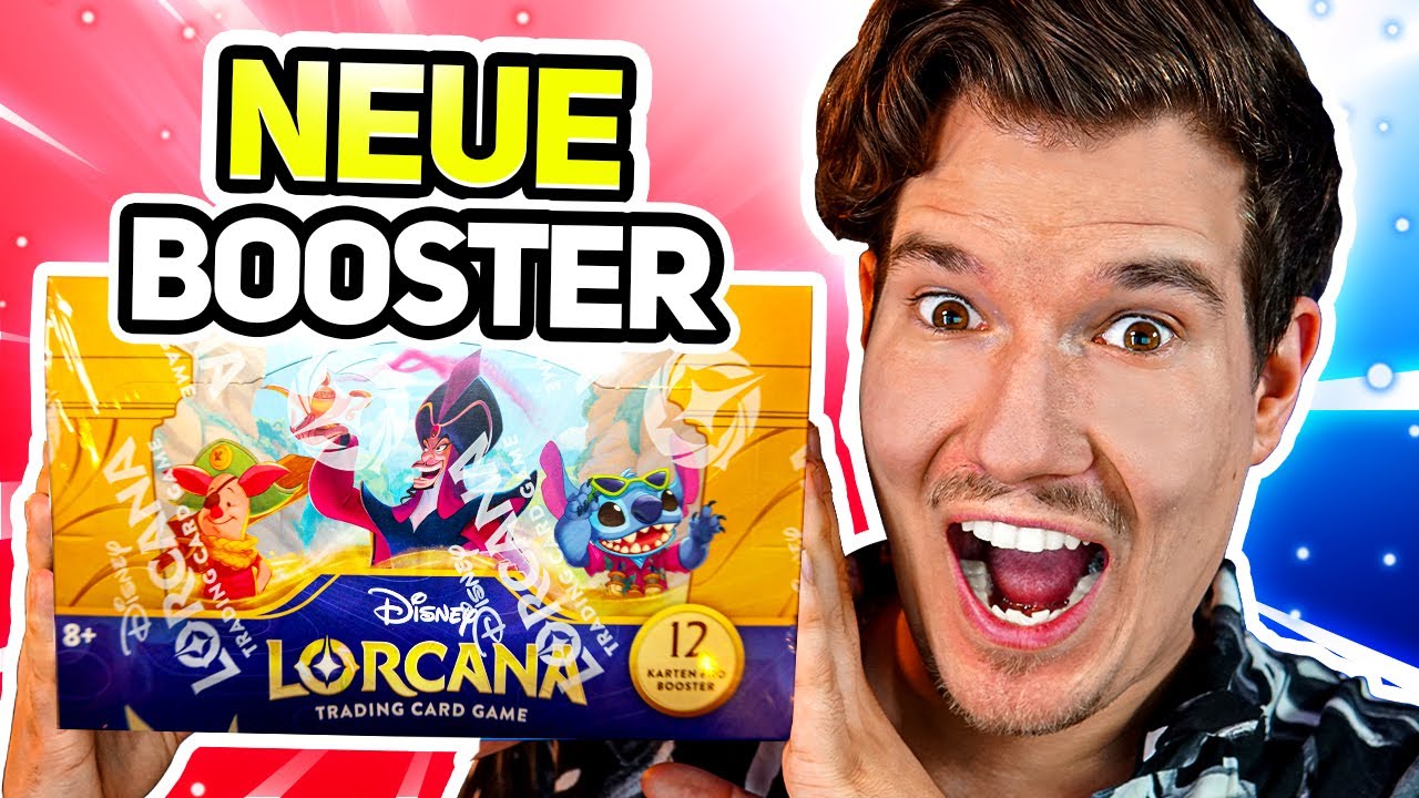 Ich öffne ein GANZES Booster-Display! 🔥😱 Disney Lorcana