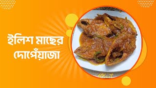 ইলিশ মাছের দোপোঁয়াজা ।। Ilish Masher Do Peyaza ।। Boishakhi recipe ।।  Hilsha Fish recipe bangla