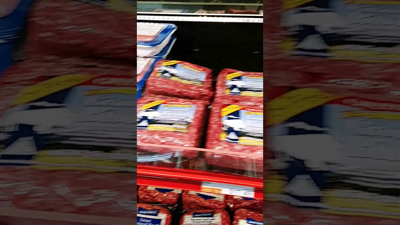 Buying Ground Buffalo meat at Bjs Wholesale - YouTube