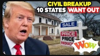 10 U.S. States Secretly Pushing For Secession! - Civil Breakup in 2025