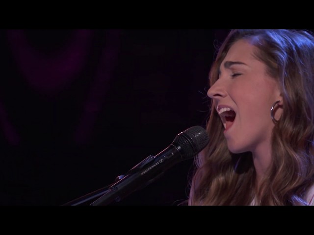 Sixteen Year Old Allegra Miles Sings Kings of Leon's  Use Somebody    The Voice Blind Auditions 2020 class=