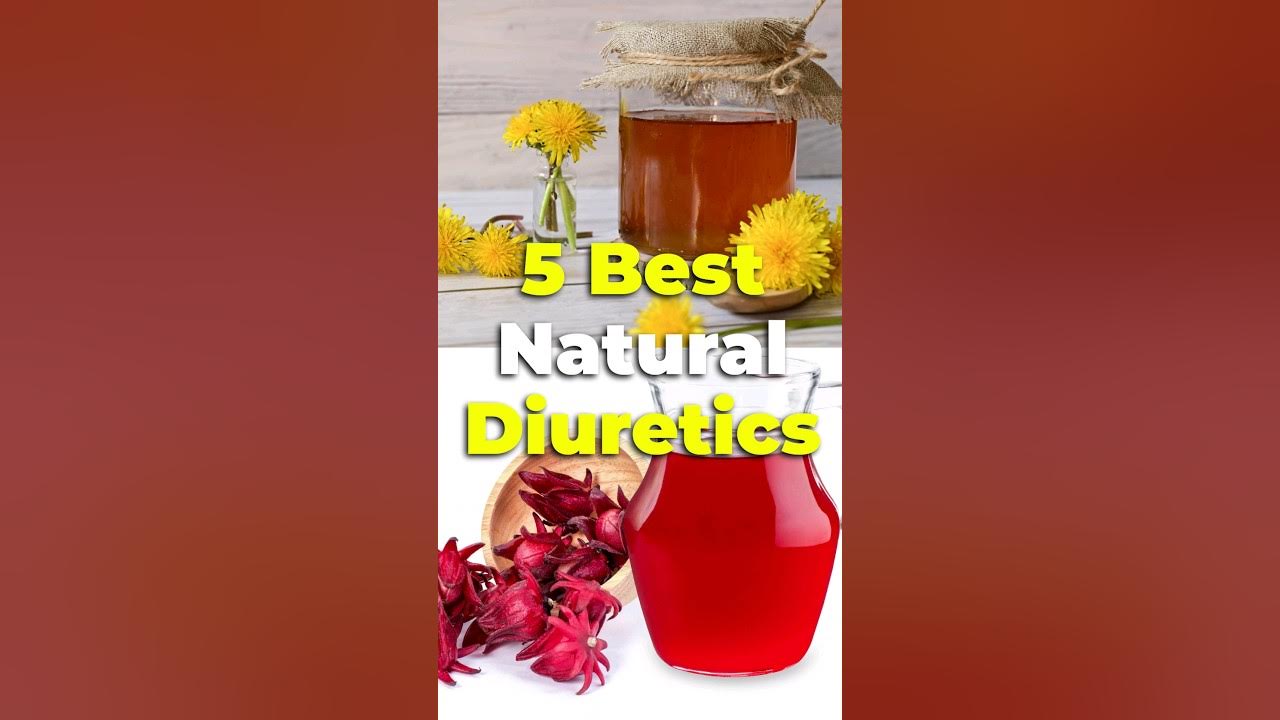 5 Best Natural Diuretics to Reduce Water Retention shorts YouTube