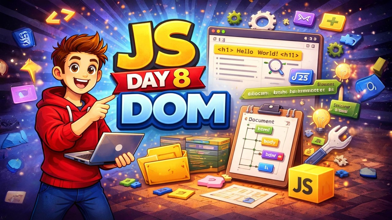 JavaScript Day 8 | 🔥 | Start Your JavaScript Journey Today - YouTube