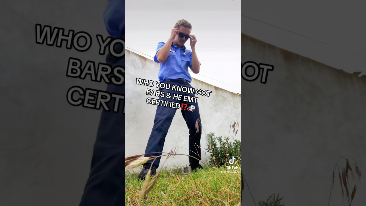 Watch WHO YOU KNOW GOT BARS & HE EMT CERTIFIED 🚑🎙🔥😂 #nremt #emt #rap #bars on YouTube Watch WHO YOU KNOW GOT BARS & HE EMT CERTIFIED 🚑🎙🔥😂 #nremt #emt #rap #bars on YouTube