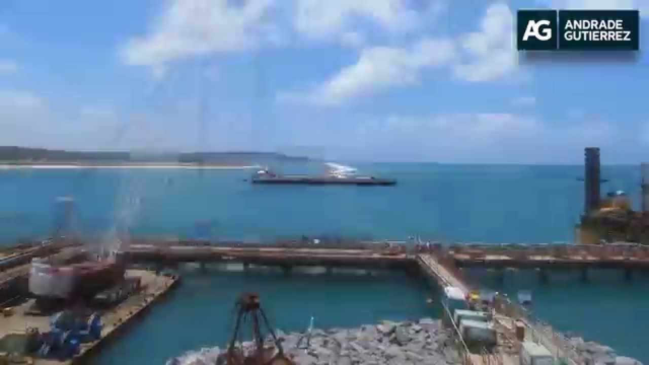 Andrade Gutierrez -- SUAPE - Timelapse