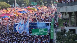 Final Copa Do Nordeste 2025 Time Do Bahia Chegando Na Fonte Nova.