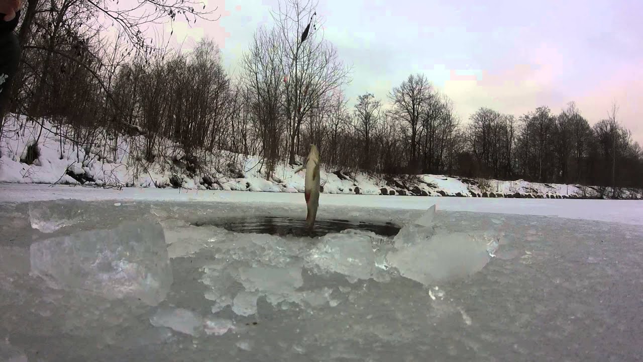 GoPro: Fishing on the ICE HOLE