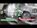 Perbandingan GRASS Touchless Shampoo VS Shampoo Mobil lain