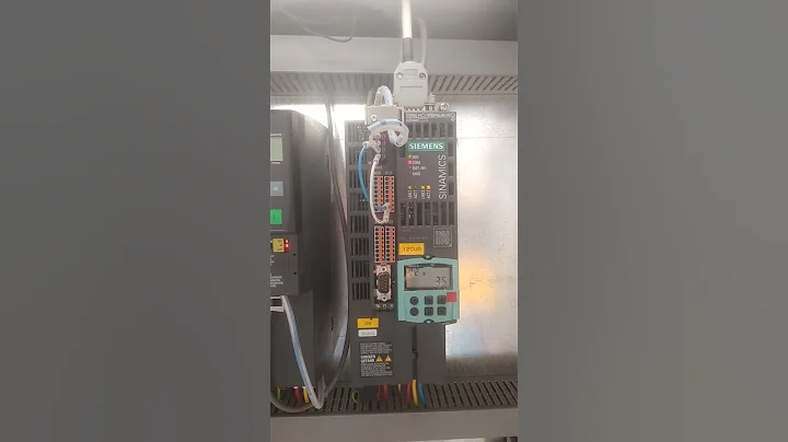 #plc #industrialvideo #siemensservodrive #servodrive servo drive panels #viral  #plcautomation