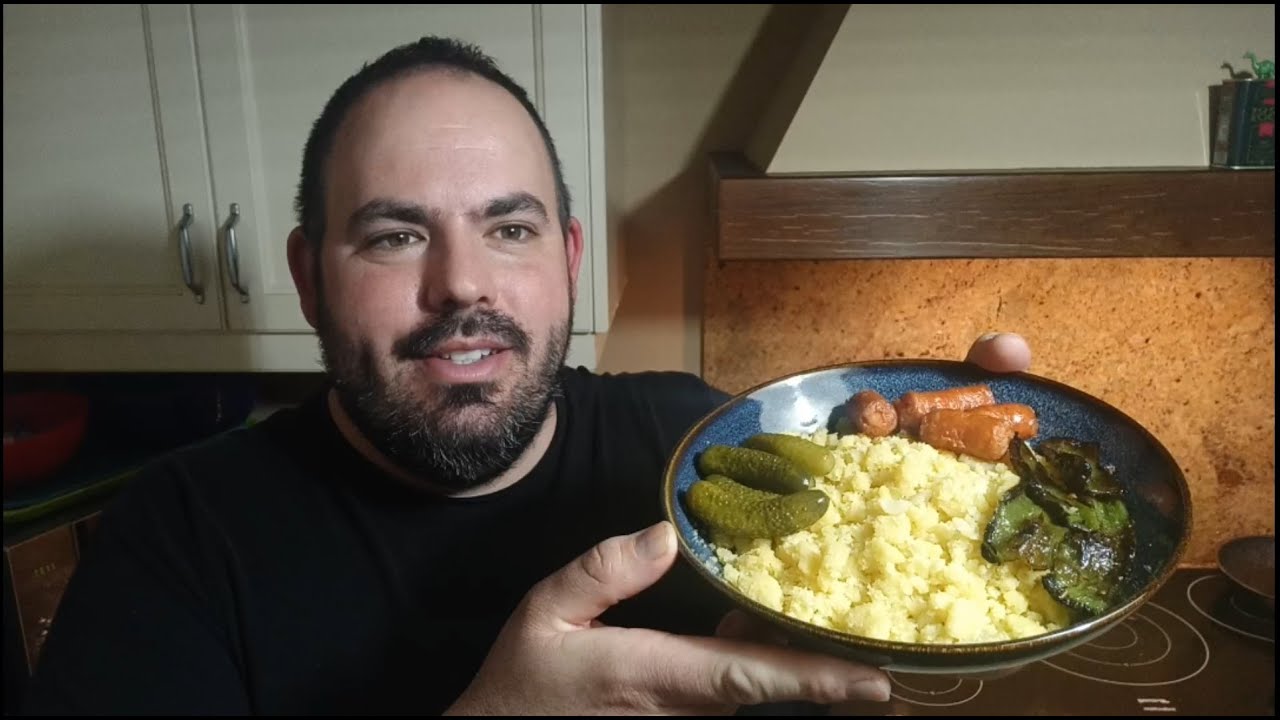 MIGAS EN EL MICROONDAS del primo Juanjo ricas sabrosas y super fácil