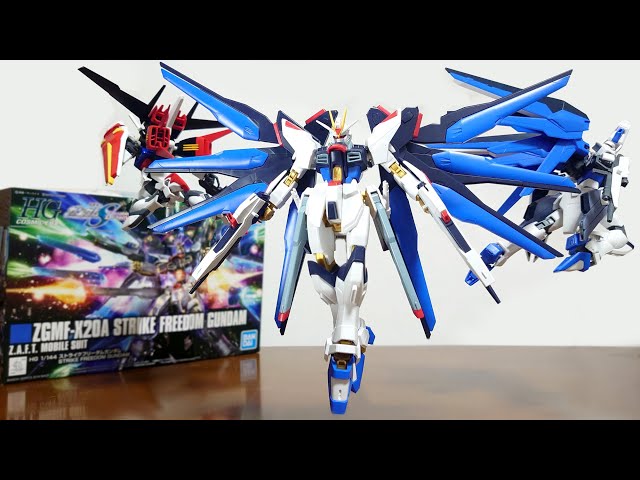 A SEED-like pose is decided!)HGCE 1/144 Strike Freedom Gundam