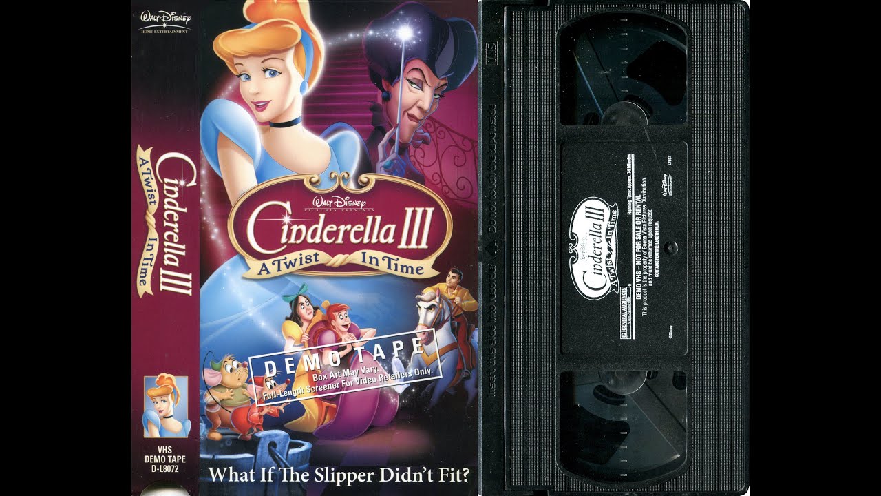 Opening/Closing to Cinderella III: A Twist in Time (US VHS; 2006) [Demo screener]