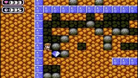 Boulder Dash - (NES-Nintendo Entertainment System)