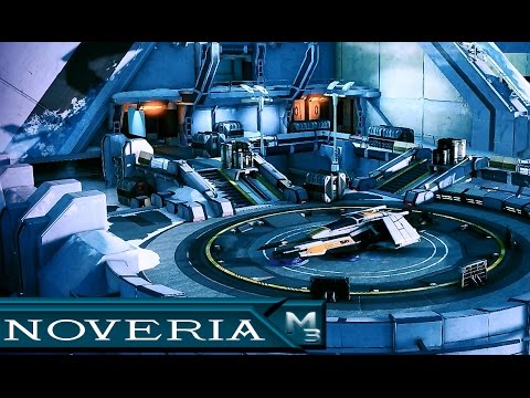 Mass Effect 3 - Noveria: Cerberus Fighter Base (Ambience) - YouTube
