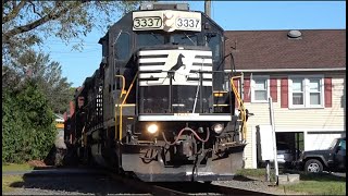 Chasing NS H75 on the Former L&NE
