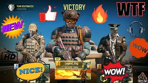 Call of duty team deathmatch Gameplay it is on Hijacked Map | Rajj_dudhaiya |