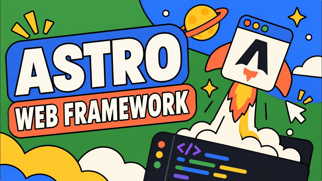 Astro framework - YouTube