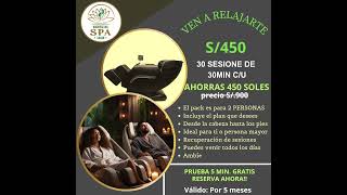 Masajes en Sillones MADRESELVA SPA #masajes #relax #massage