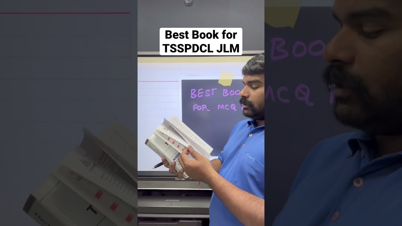 Best Book for #tsspdcl #juniorlineman #jobnotification #jlm #telangana #assistantengineer