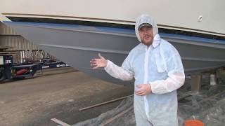 How to Paint the Bottom of Your Fiberglass Boat  DIY
