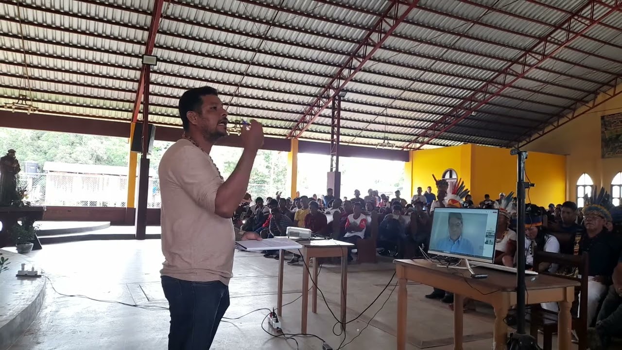 Cacique Kambeba fala da falta de segurança e de POLICIA a Juízes federais