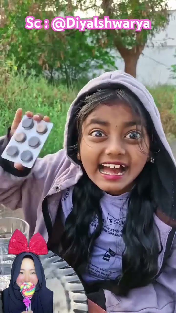 KASIAN PERMEN KAKAK DI AMBIL MAMA⁉️si Adik Pintar bilang obat bukan permen ?@Diyalshwarya #shorts