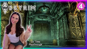 Mzfult Dwemer Ruins Adventure | Skyrim First Time Playthrough EVER (no mods) Part 4