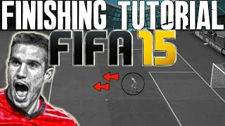 FIFA 15 Finishing Tutorial  | How to Score Easy Goals - Finesse & Driven | Best FIFA Guide (FUT 15) screenshot 4