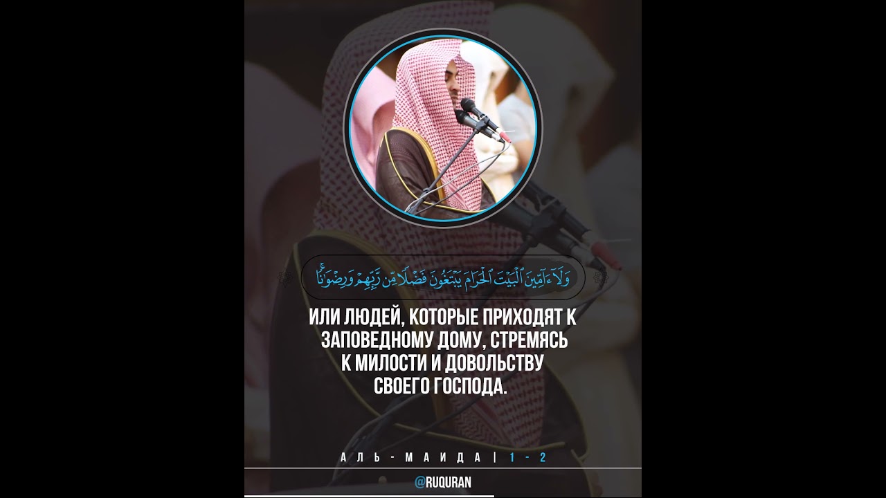 📖 Аль-Маида | 1-2 🎙 Чтец -  محمد الحافي | Muhammad Al Hafi