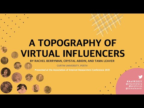 A Topography of Virtual Influencers | AoIR2021