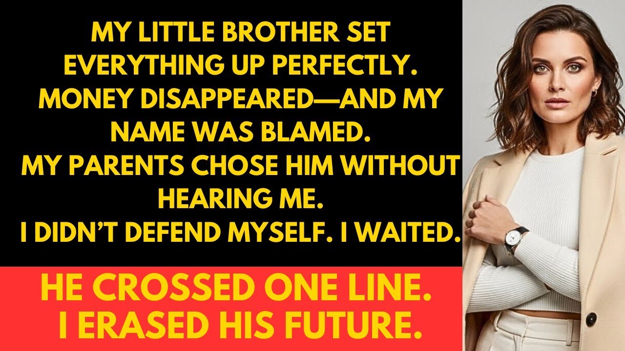 My Jealous Little Brother Plotted My Downfall — His Secret Collapsed Everything…