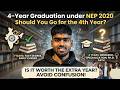 4-Year Graduation under NEP 2020: Is it Worth it? | Full Details &amp; Reality
