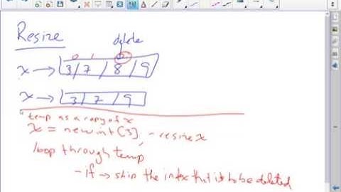 Lesson 2   Copy and Resize Array