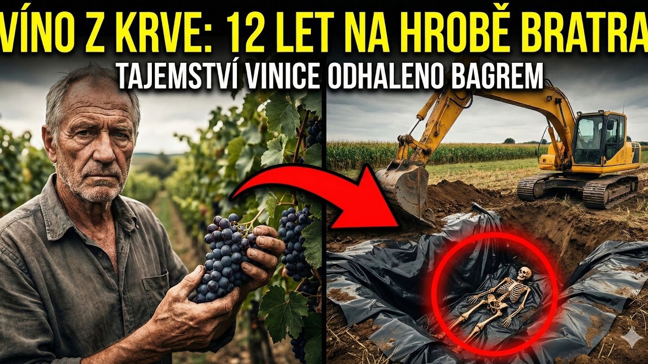 Krvavé dědictví: Bratr je ubil rýčem a 12 let tajil jejich mělký hrob pod kořeny své vinice
