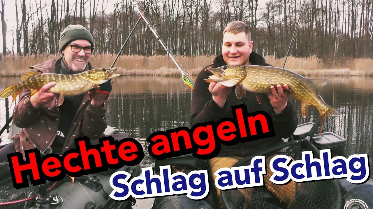 Angeln auf Hecht - Schlag auf Schlag -WOBBLER+ FLY VS JERK +Gummi- ANGLERSCHWATZ - KANALBESCHR.LESEN