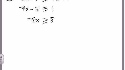3.4b Solving Inequalities.avi