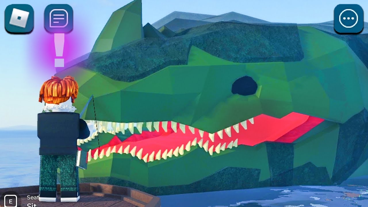 ROBLOX Fisch Funny Moments (Mossjaw)