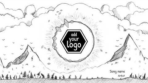 Hand Drawn Audio Spectrum Music Visualizer - After Effects Project Files | VideoHive 15288957