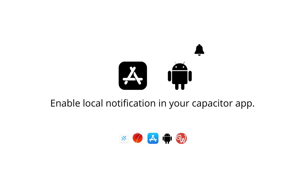 Enabling local notification in your capacitor app in wappler.