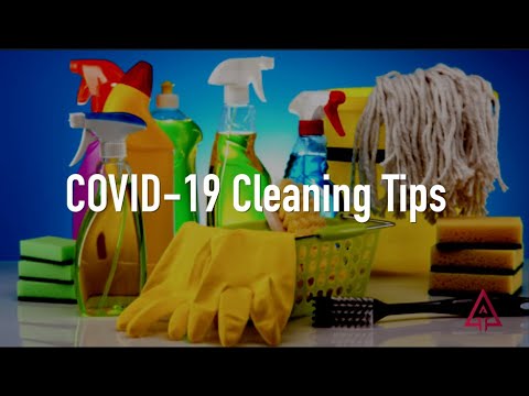 COVID-19 Cleaning and Disinfecting Guidelines - YouTube