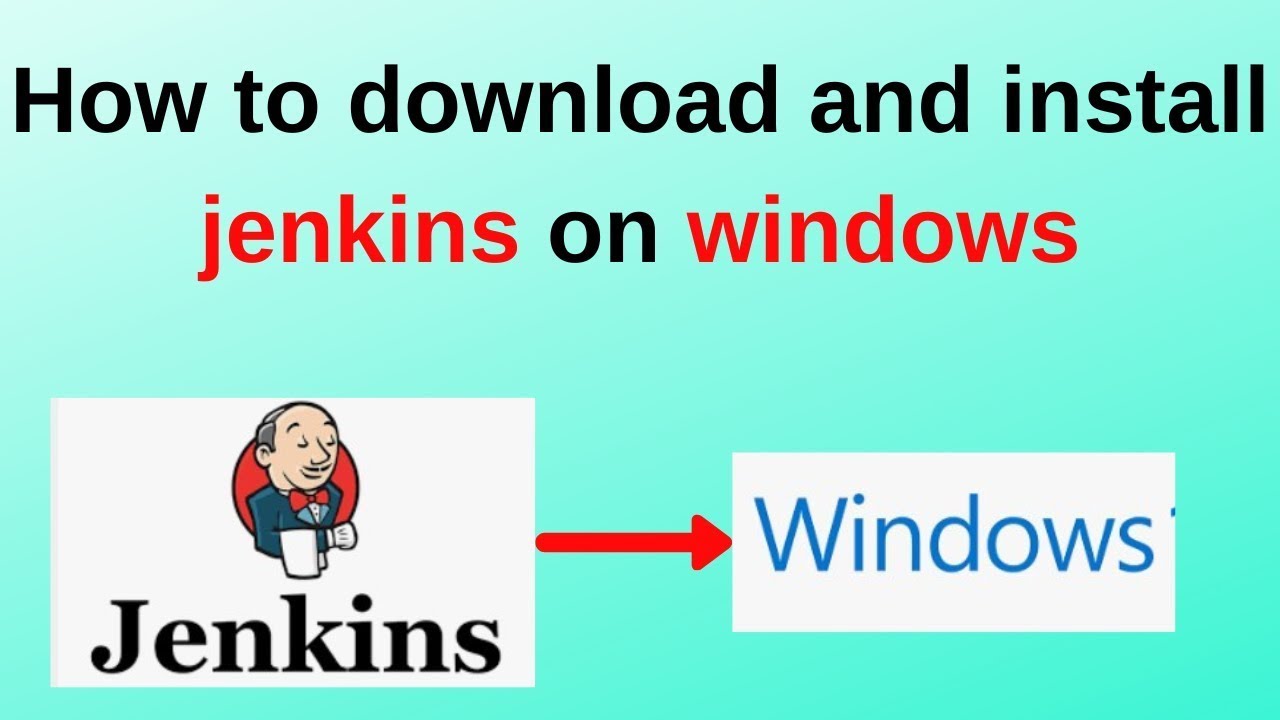 How to Install Jenkins on Windows | Step-by-Step Guide - YouTube