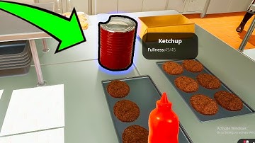 How To Fill And Use Ketchup In Fast Food Simulator