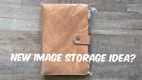 New Glue Book Image Storage Idea?💡 | Do I like it? | #gluebook #gluebooks #imagestorage #ephemera