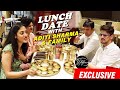 Aditi sharma  familys lunch date with glitzvision usa  fun food talks  food secrets revealed