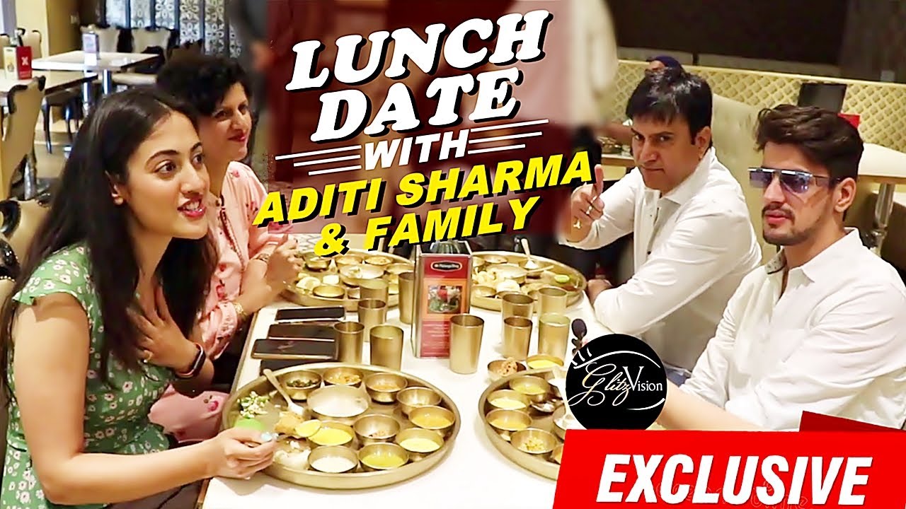 Aditi Sharma & Family's LUNCH DATE With GlitzVision USA | Fun Food Talks & Food Secrets REVEALED