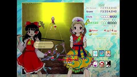 Touhou 18: Unconnected Marketeers - Easy 1cc Reimu